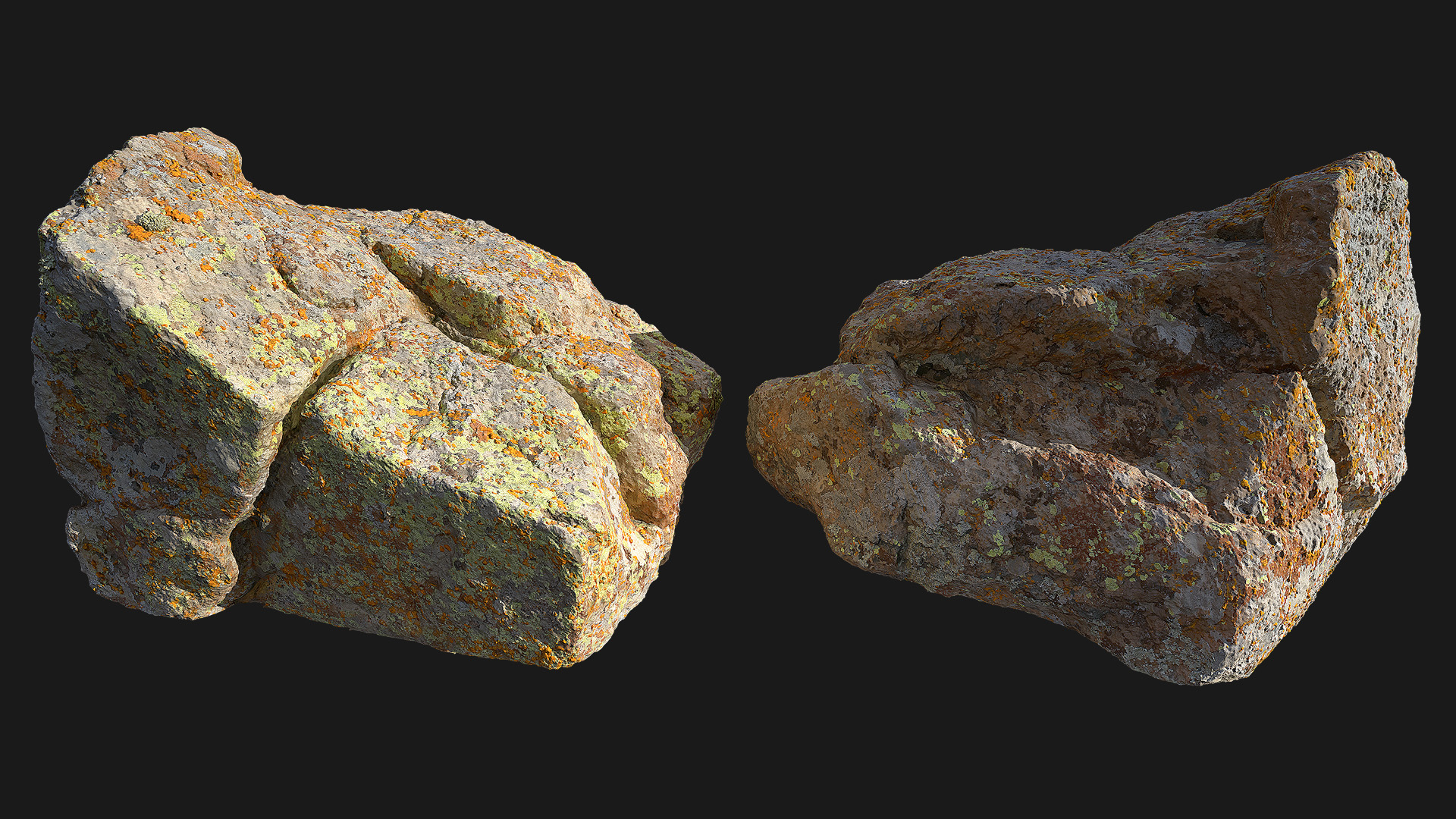 Green Lichen Rock (TTDZmz) | Fab