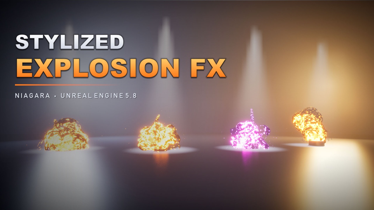 Media 1 for listing Stylized  Toon  Cartoon  Anime Explosion Vfx Pack