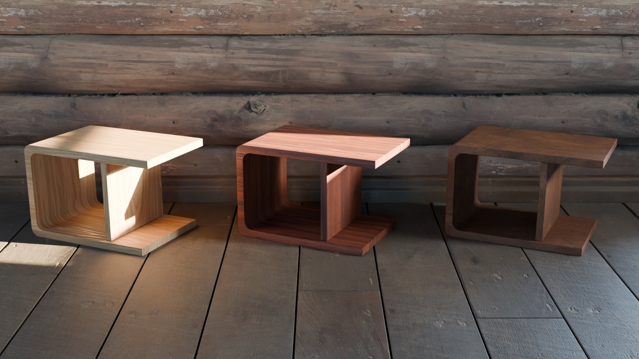 Media 1 for listing Low Poly Side Table - Game Ready Asset