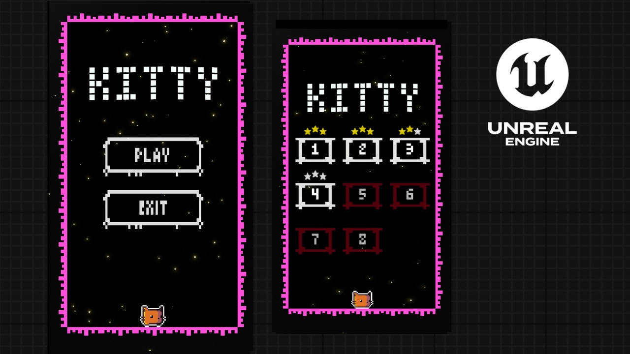 Media 1 for listing 2D Swipe-Based Retro Maze Platformer Game Template