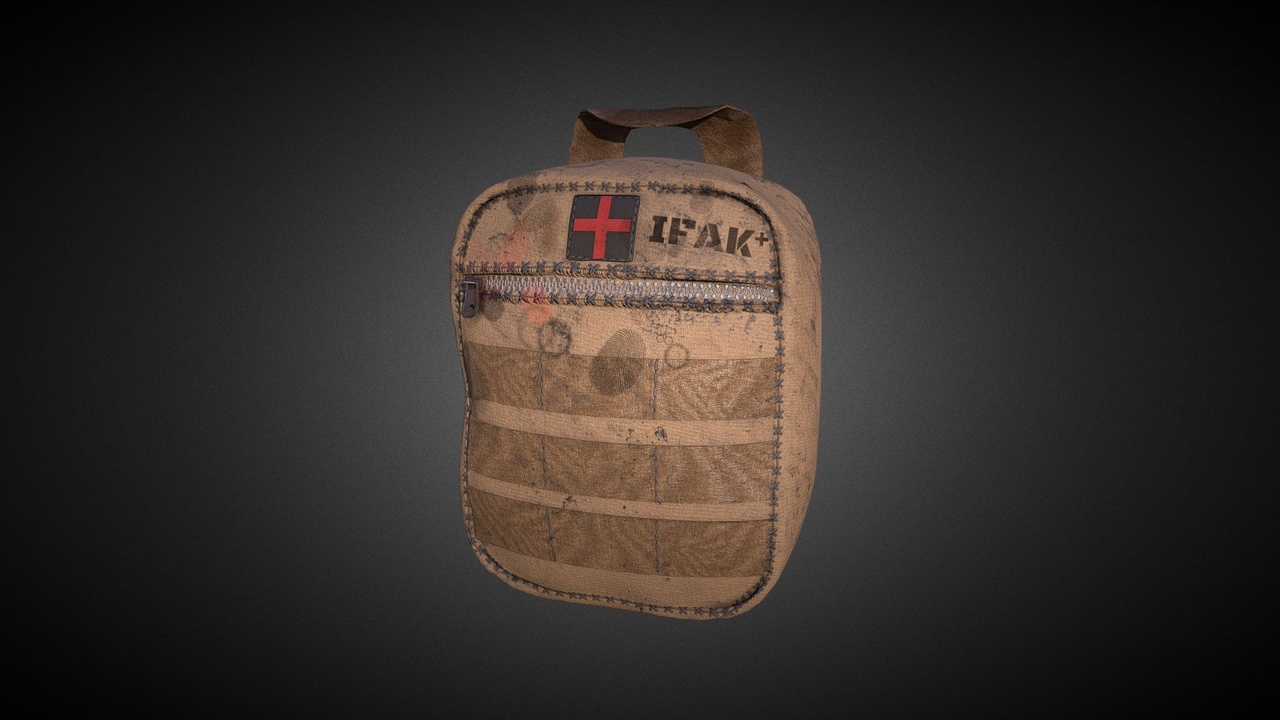 Media 1 for listing Individual First Aid Kit (IFAK,Desert color)