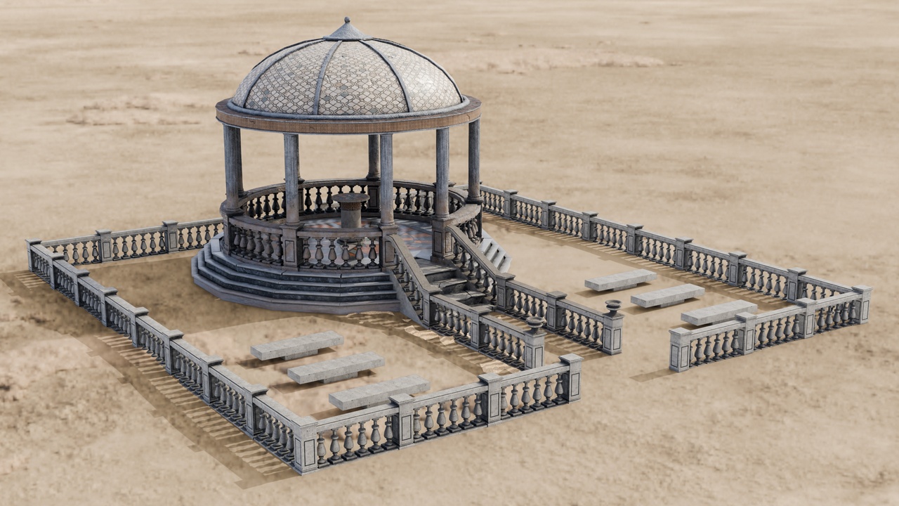 Media 1 for listing Baroque Gazebo Modular Kit