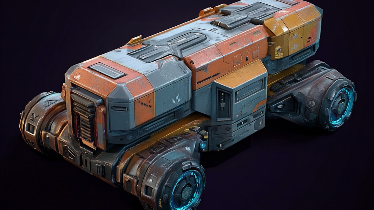 Media 1 for listing Sci-Fi Free Transport 1 Set🚗
