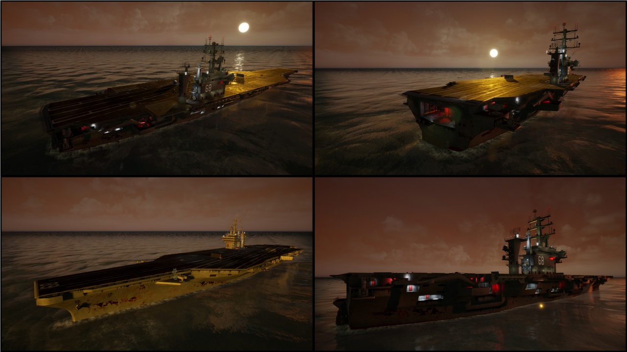 Media 1 for listing USS CVN Supercarrier