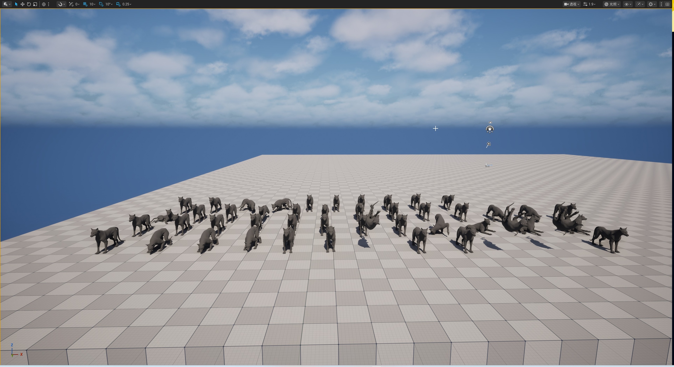 Wolf Animations - Quadruped Locomotion & Action Set | Fab
