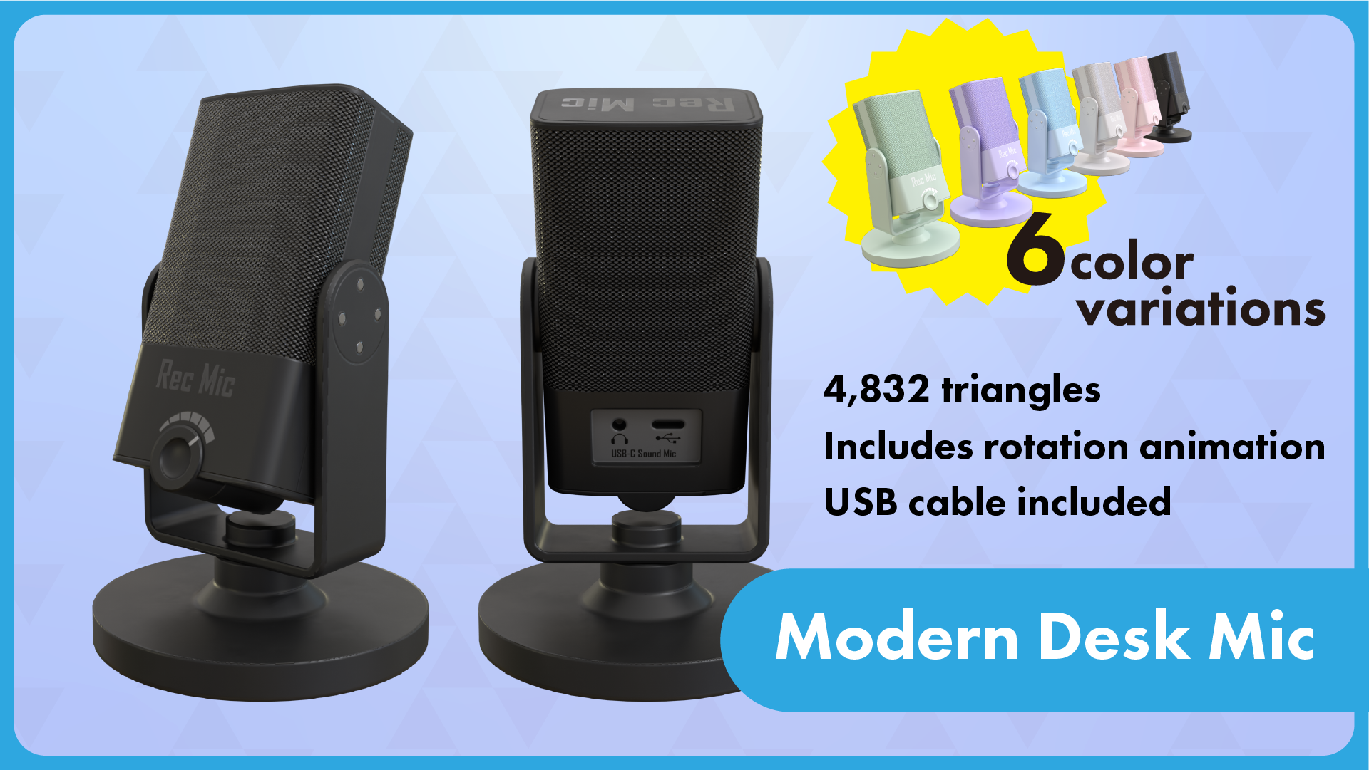 Web Microphone Desktop Microphone | Fab