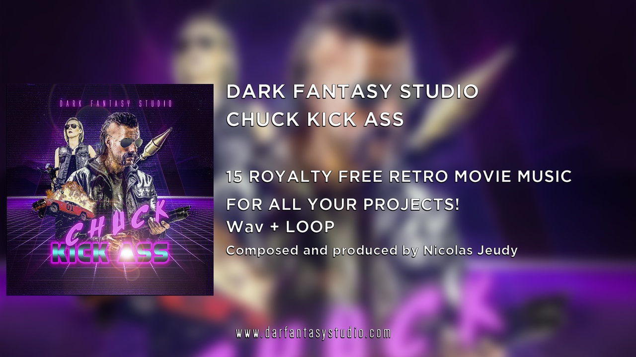 Media 1 for listing Dark Fantasy Studio- Chuck K.A. -retro movie music