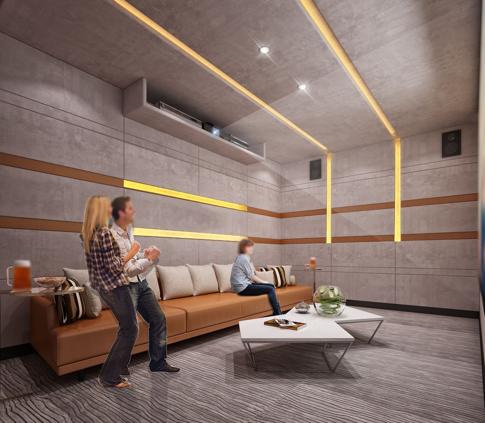 Media 1 for listing Luxury Media Room | Modern Home Theater & Entertainment Lounge Vol.01