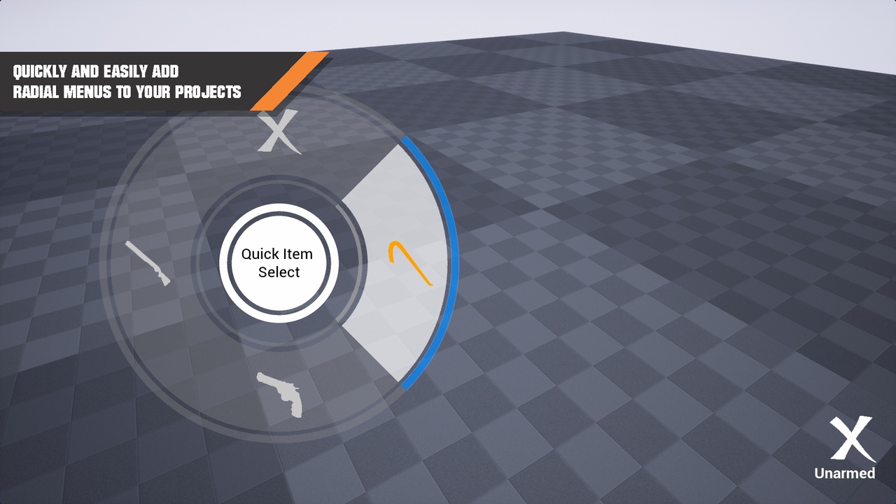 Media 1 for listing Generic Radial Menus v2.0 - Selection Wheels and Pie Menus