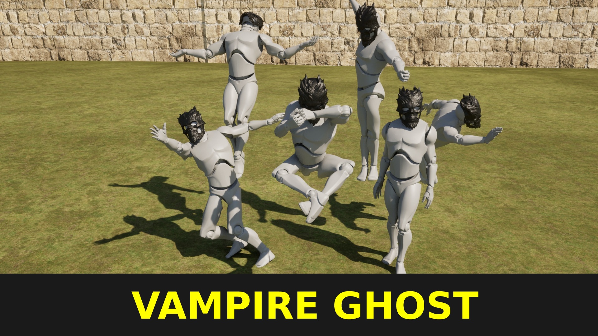 Vampire / Ghost / Horror Animation Pack | Fab