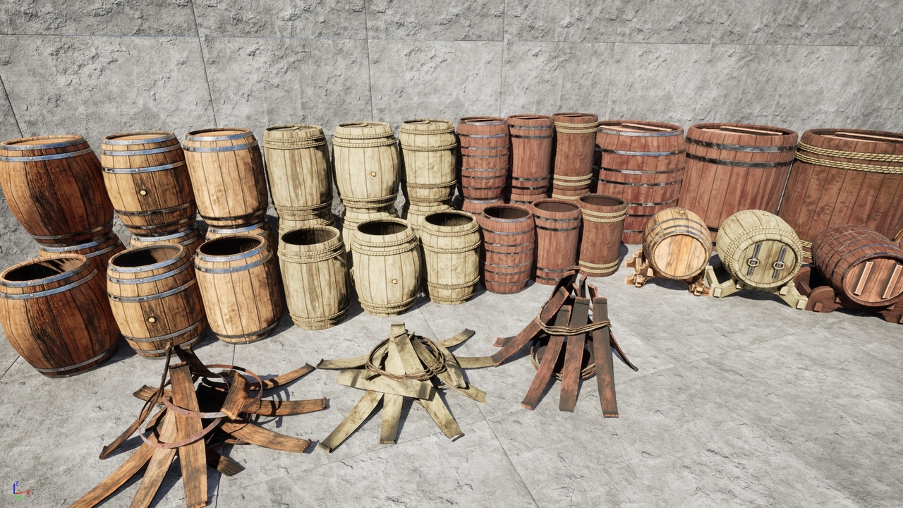 Media 1 for listing Wooden Barrel KIT