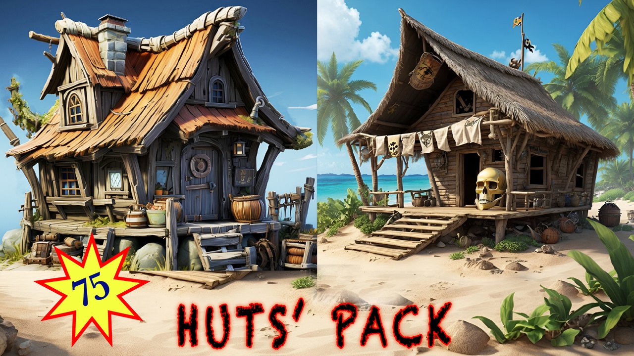 Media 1 for listing Huts Pack