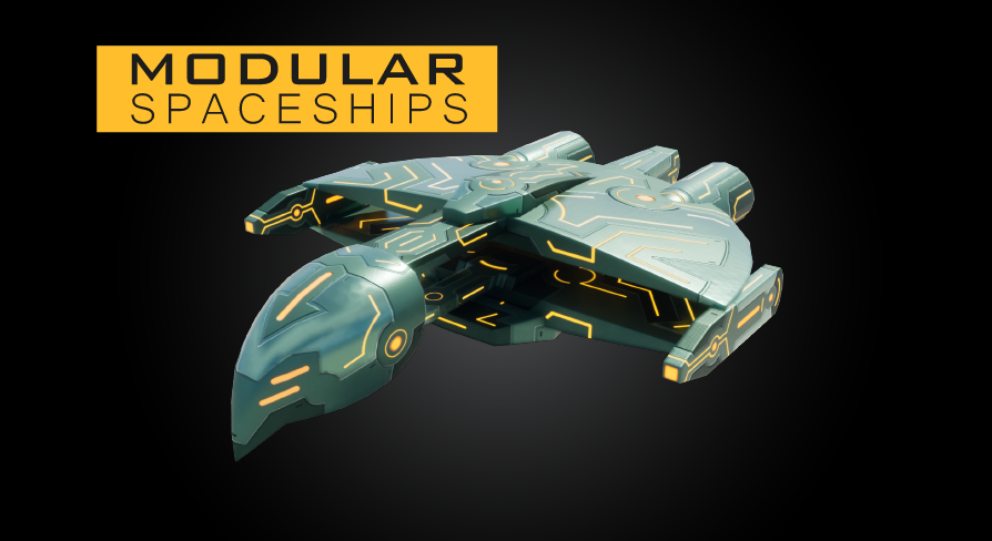 Astro Raptor Alien Sci-Fi Spaceship Astro Eagle | Fab