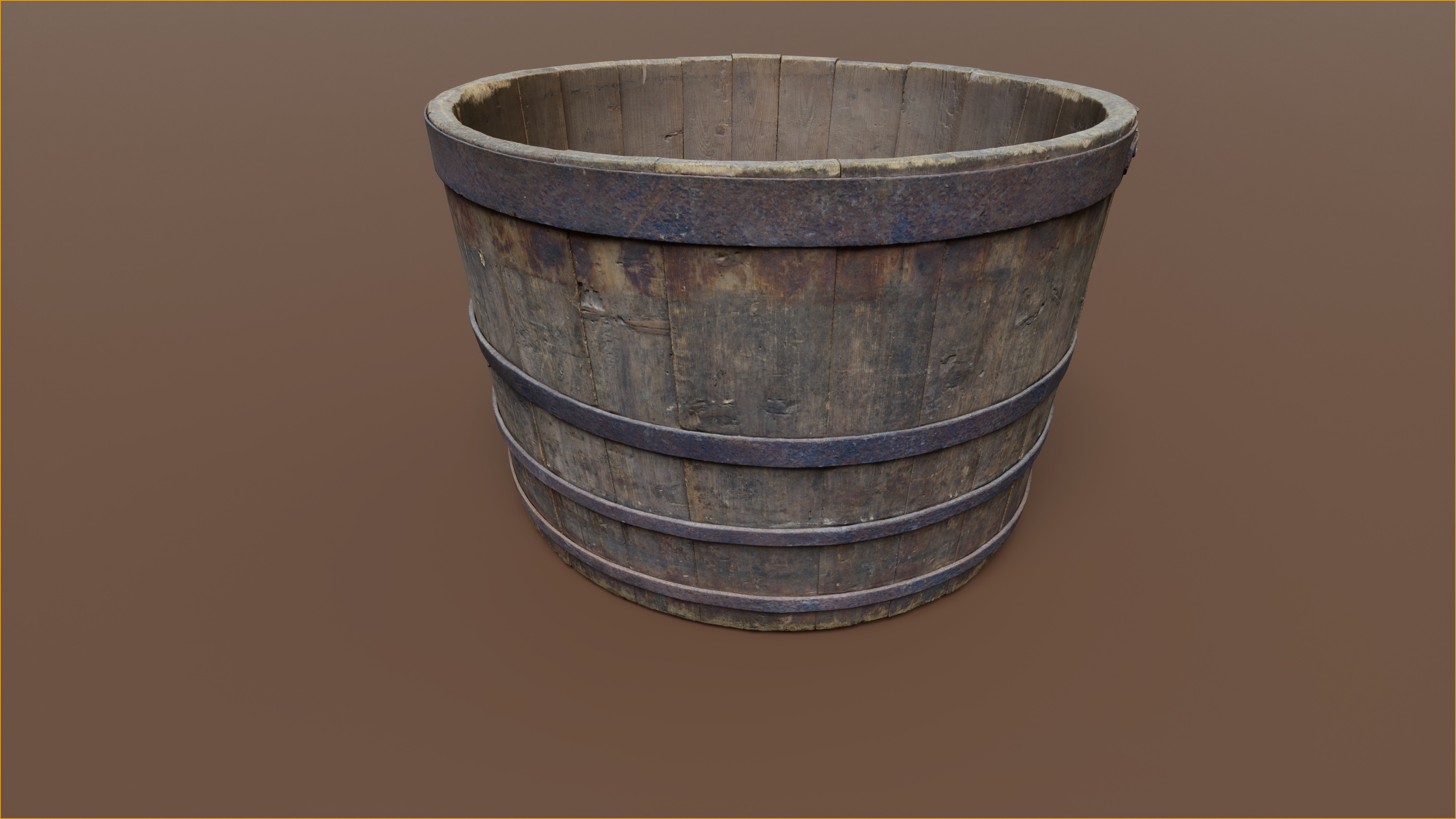Media 1 for listing Wooden vat wide