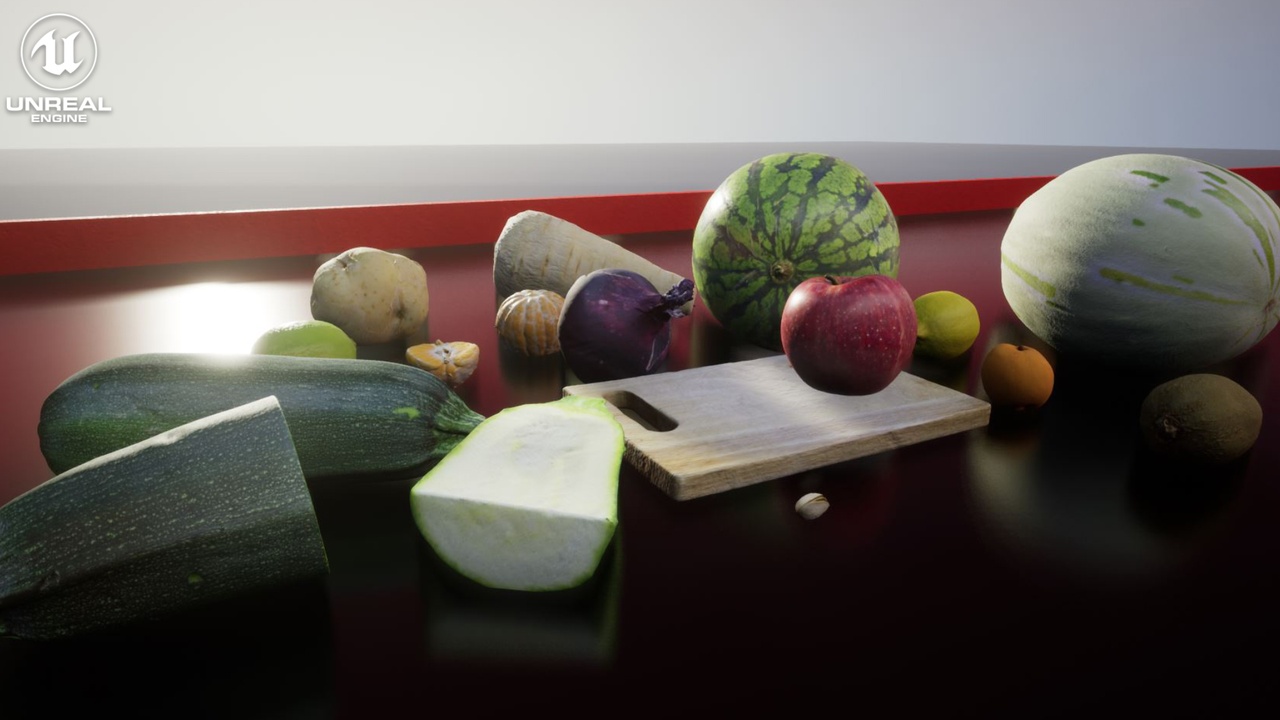 Media 1 for listing Photoscanned Fruit & Veg Vol 1