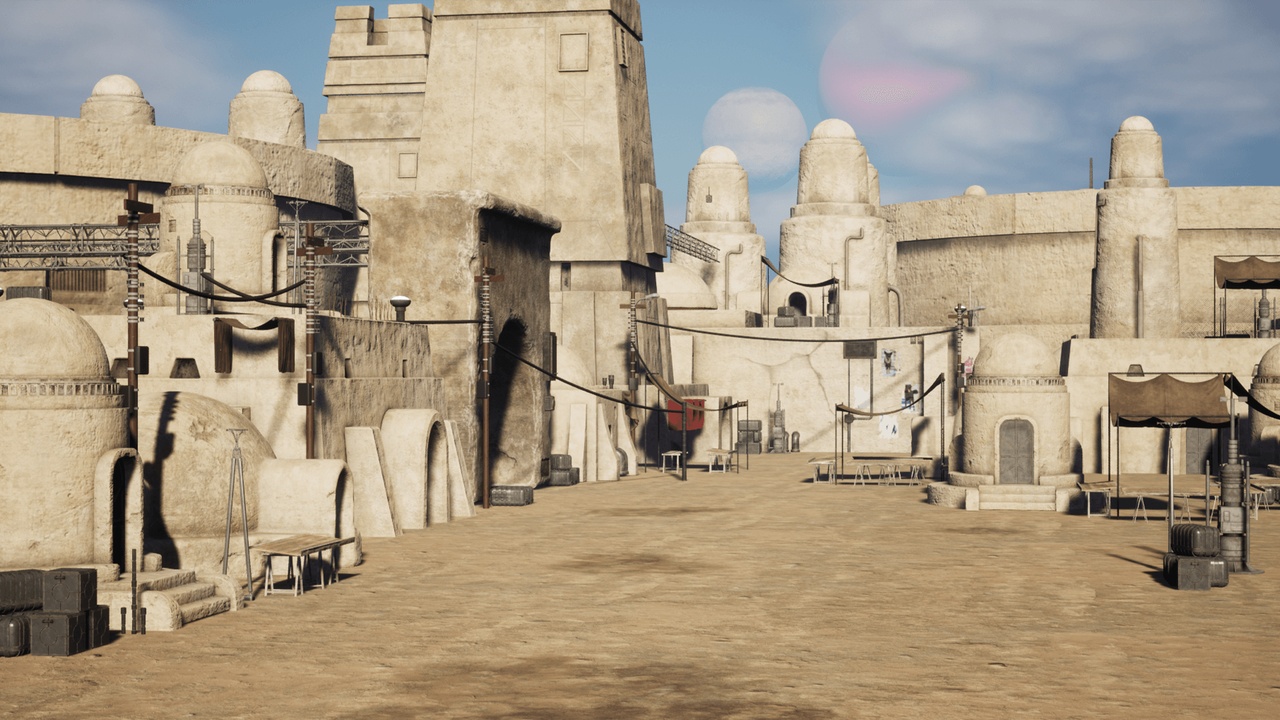 Media 1 for listing Scifi Desert Town