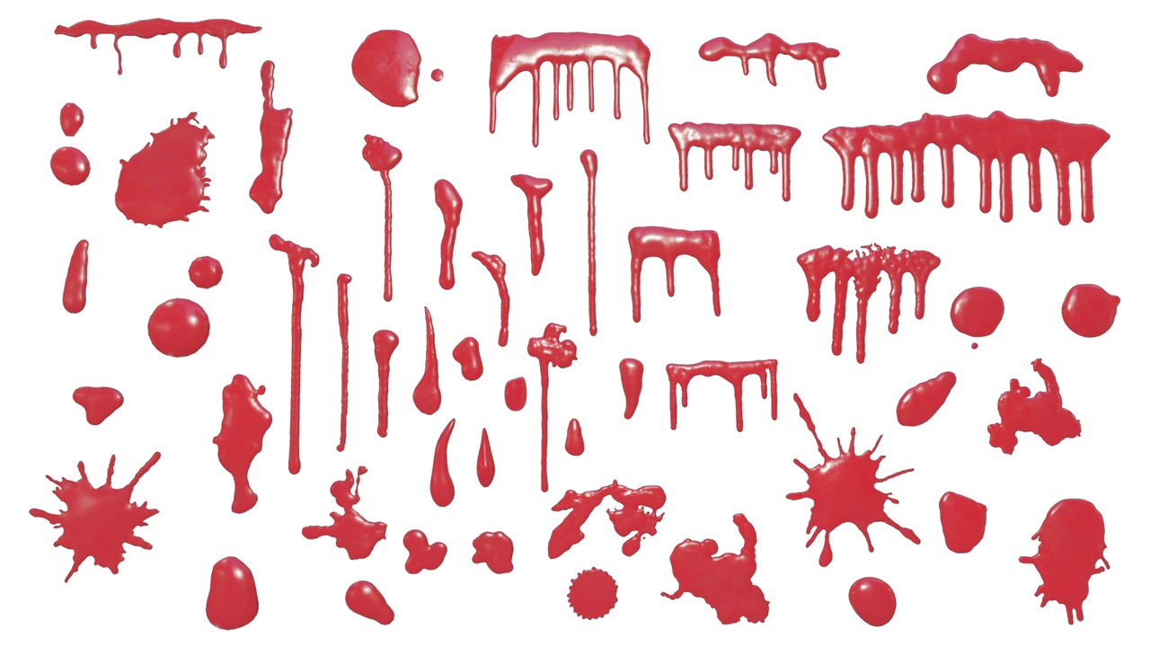 Media 1 for listing Blood Splash Pack – 50 Pieces in 1