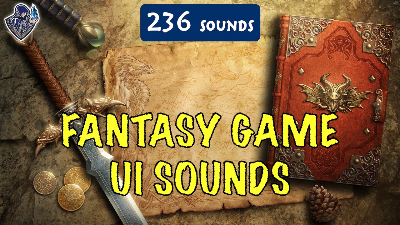 Media 1 for listing Fantasy Game UI Sounds