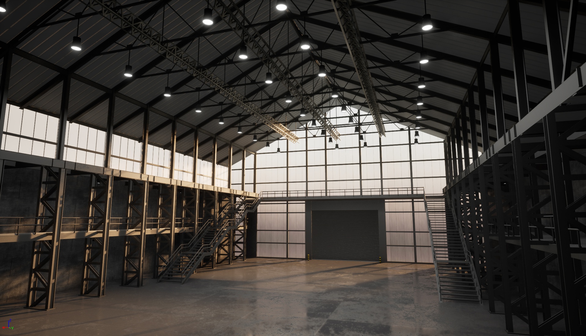 Media 1 for listing Industrial Warehouse Environment