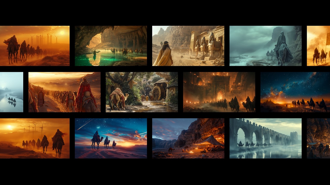 60 Desert Journey Backgrounds 제품 등록을 위한 미디어 1개