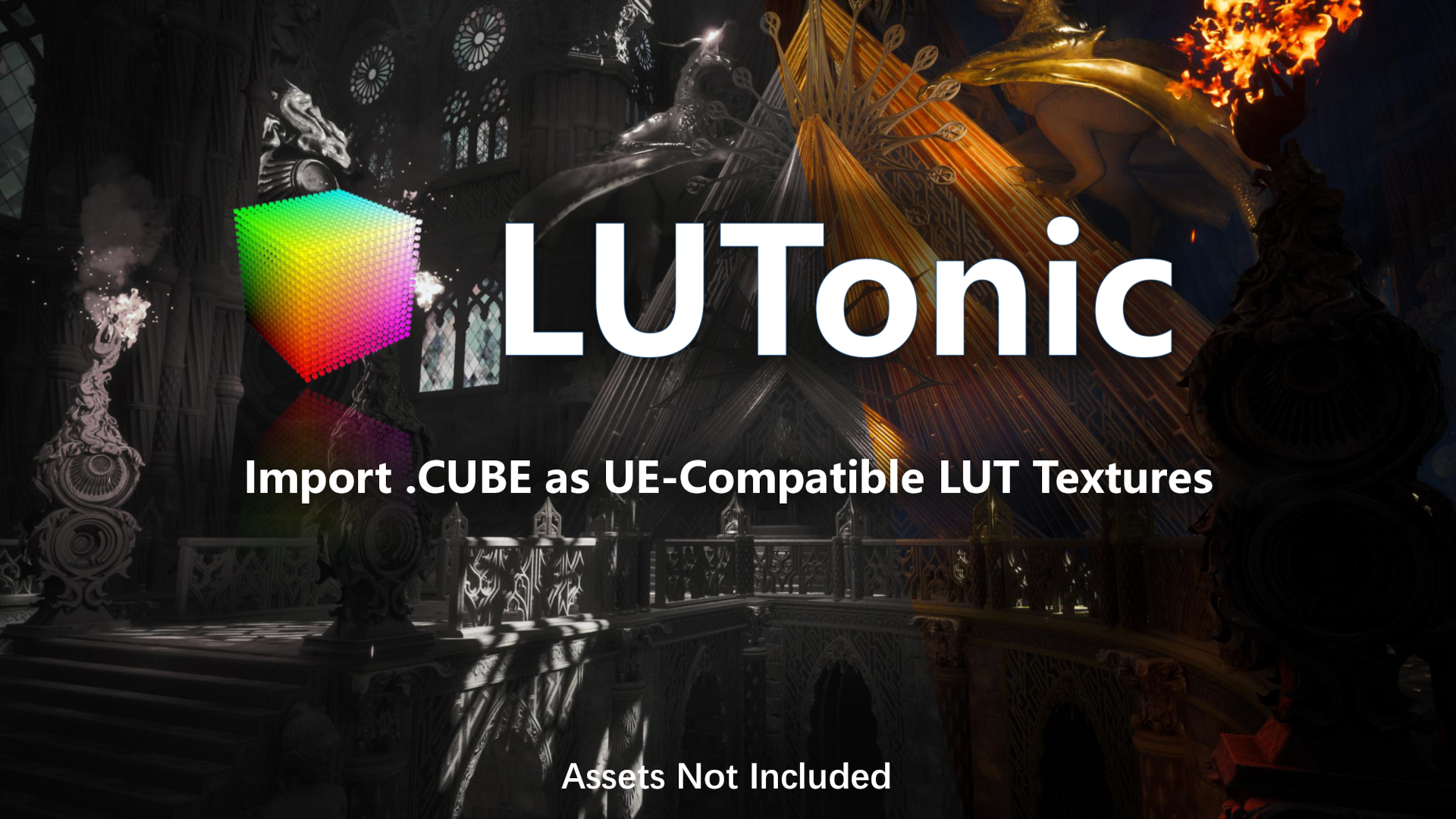 LUTonic - Import .CUBE as UE-Compatible LUT Textures | Fab