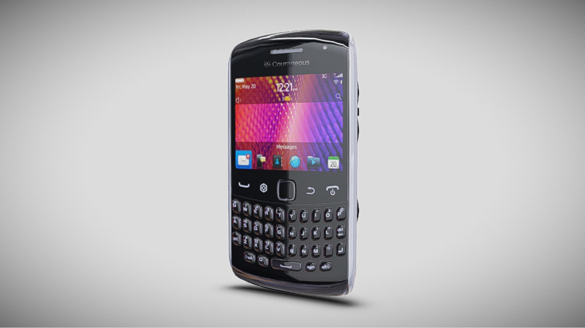 Media 1 for listing Mobile Phone Courageous Straight 6093 Black