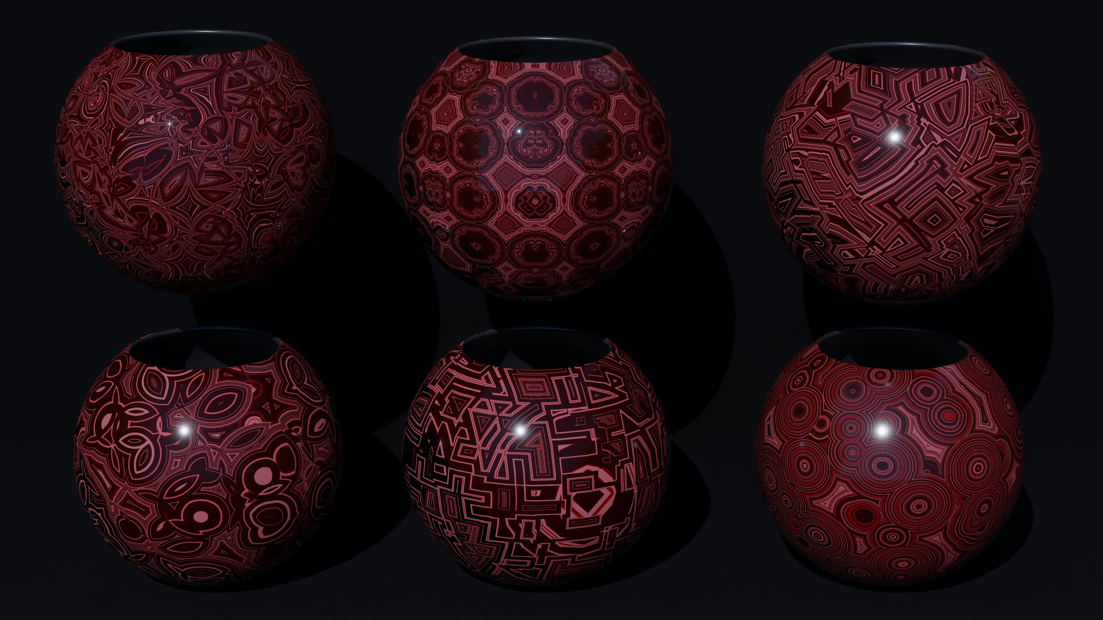 Vase Texture File Psychedelic Vases Collection – 9 Unique 4K Textures | Fab