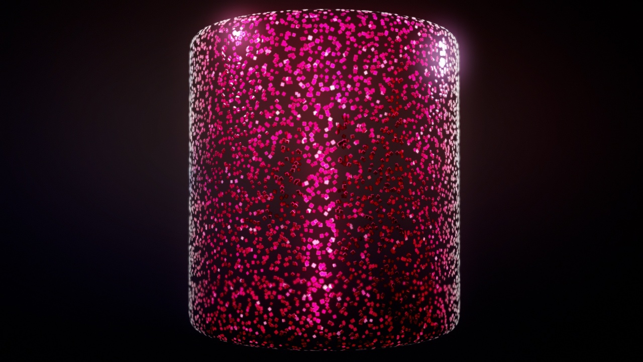 Media 1 for listing Pink Rectangle Glitter Substance PBR material and textures