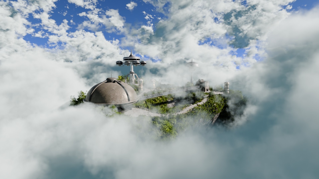 Media 1 for listing Floating island -in Blender-