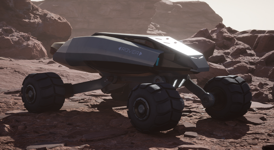 Futuristic Rover | Fab