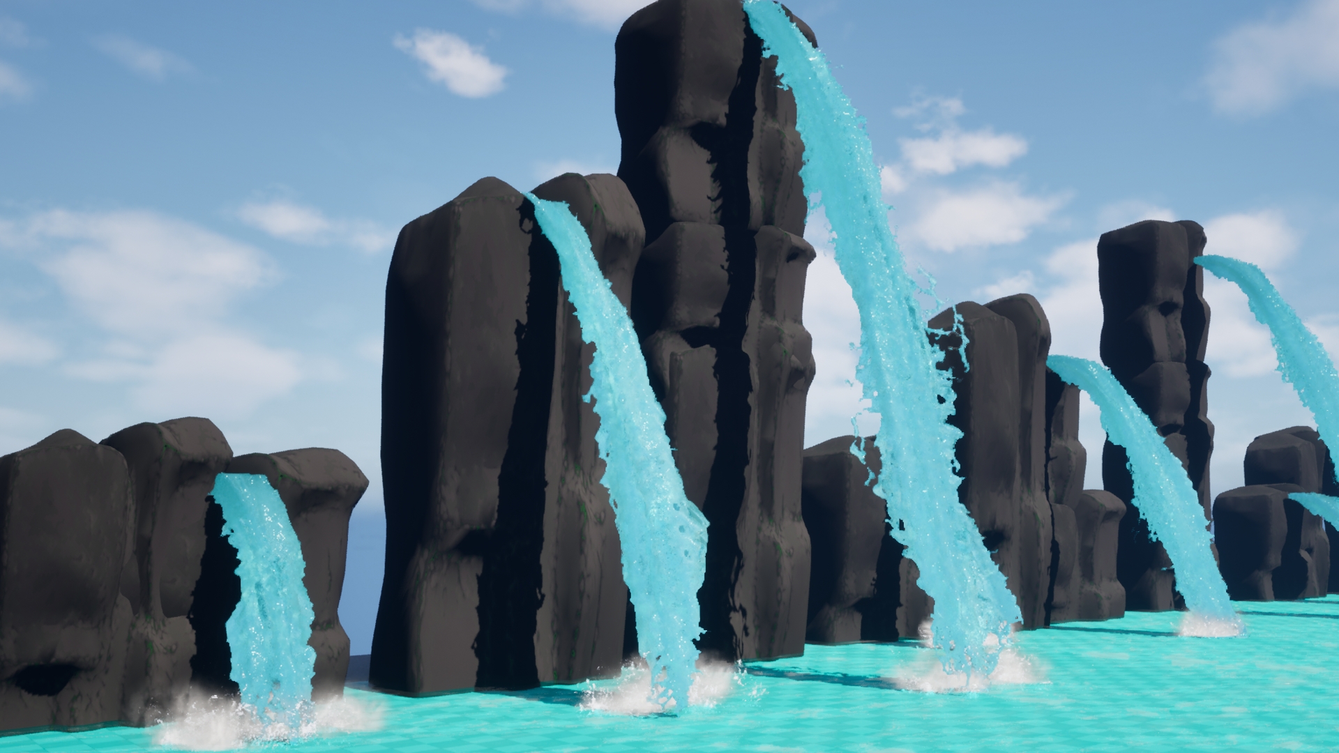 Waterfall Loop Loc Alembic Waterfall Loop | Fab