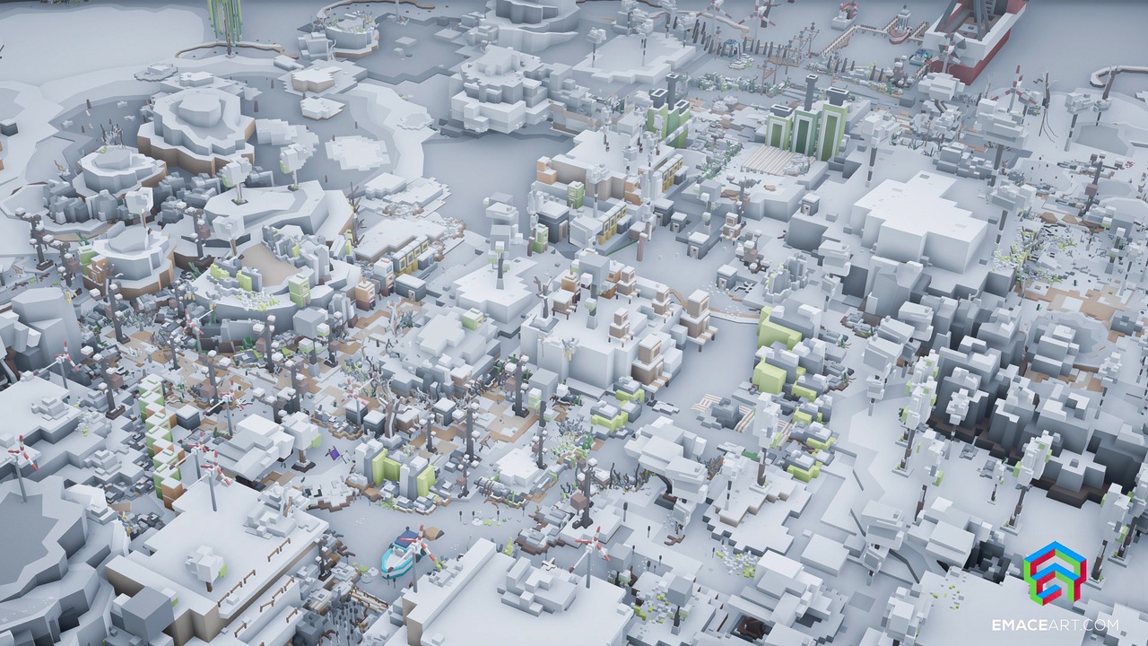 Media 1 for listing EpicVoxel World PRO - Winter Atolls & Forest (370+ assets)