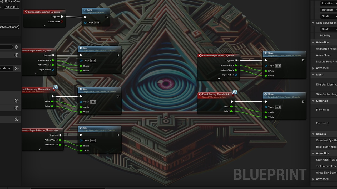 Media 1 for listing BlueprintGraphThemeSelector Custom node theme & custom background image