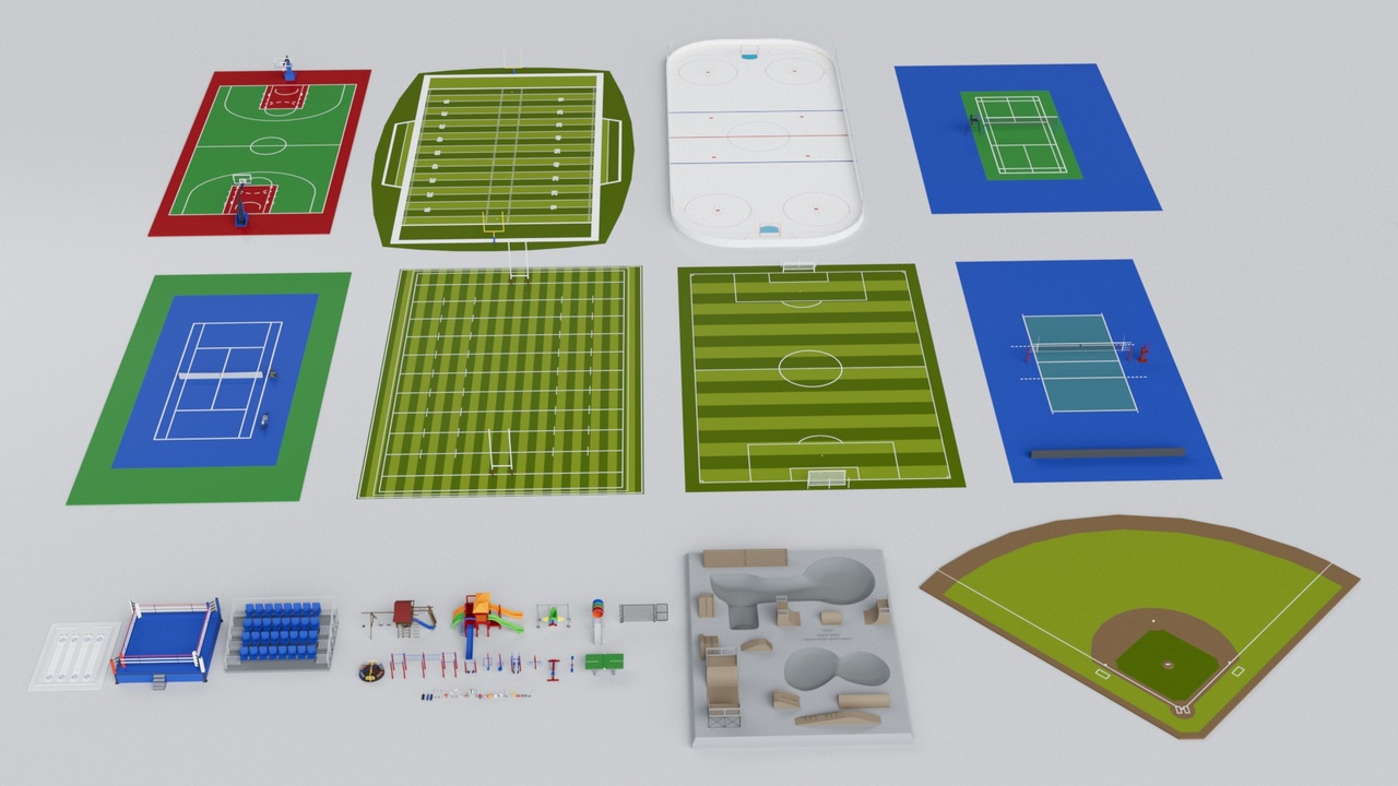 Media 1 for listing Sports Stadium Pack Collection - Game Ready