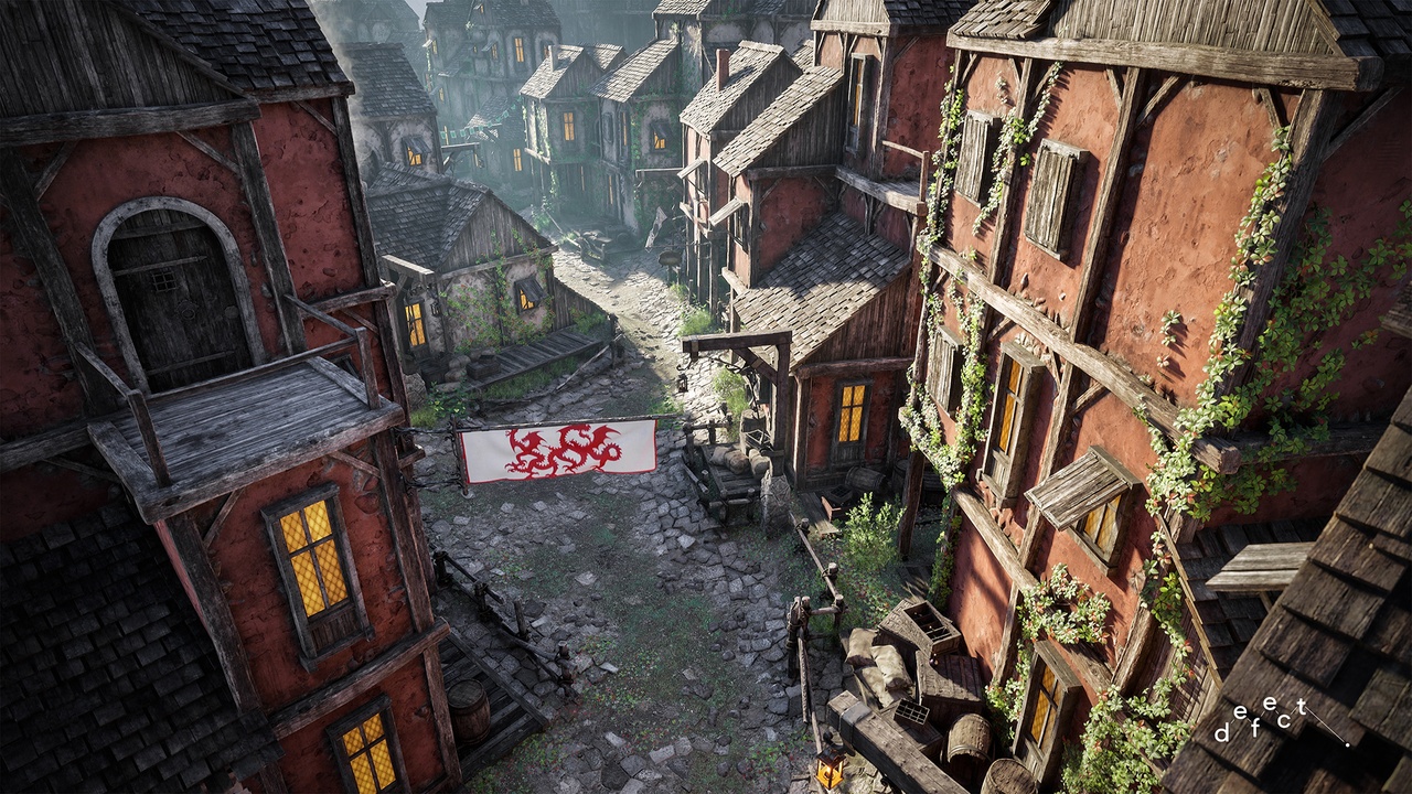 Medieval Town 제품 등록을 위한 미디어 1개