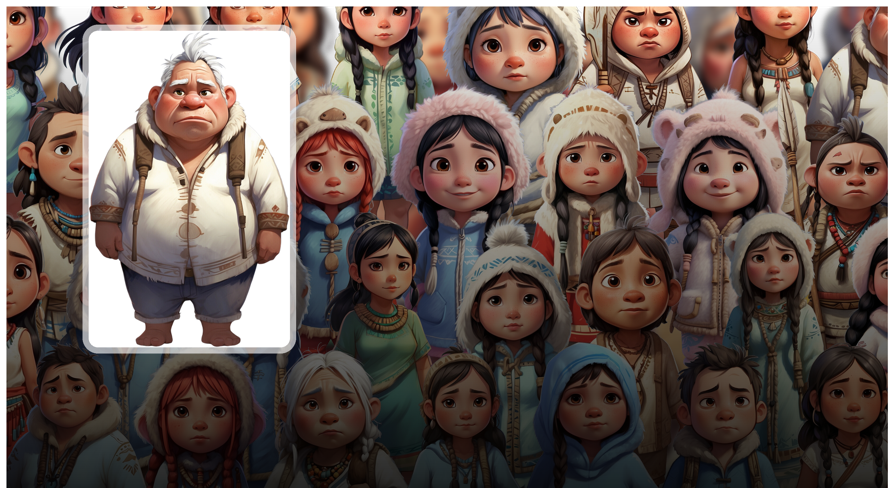 [Inuit] UI Characters - 60 | Fab