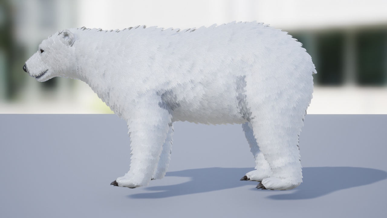 Media 1 for listing Polar Bear Fur