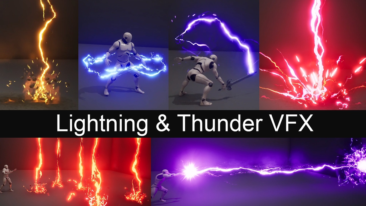 Media 1 for listing Lightning & Thunder VFX ( with SFX )