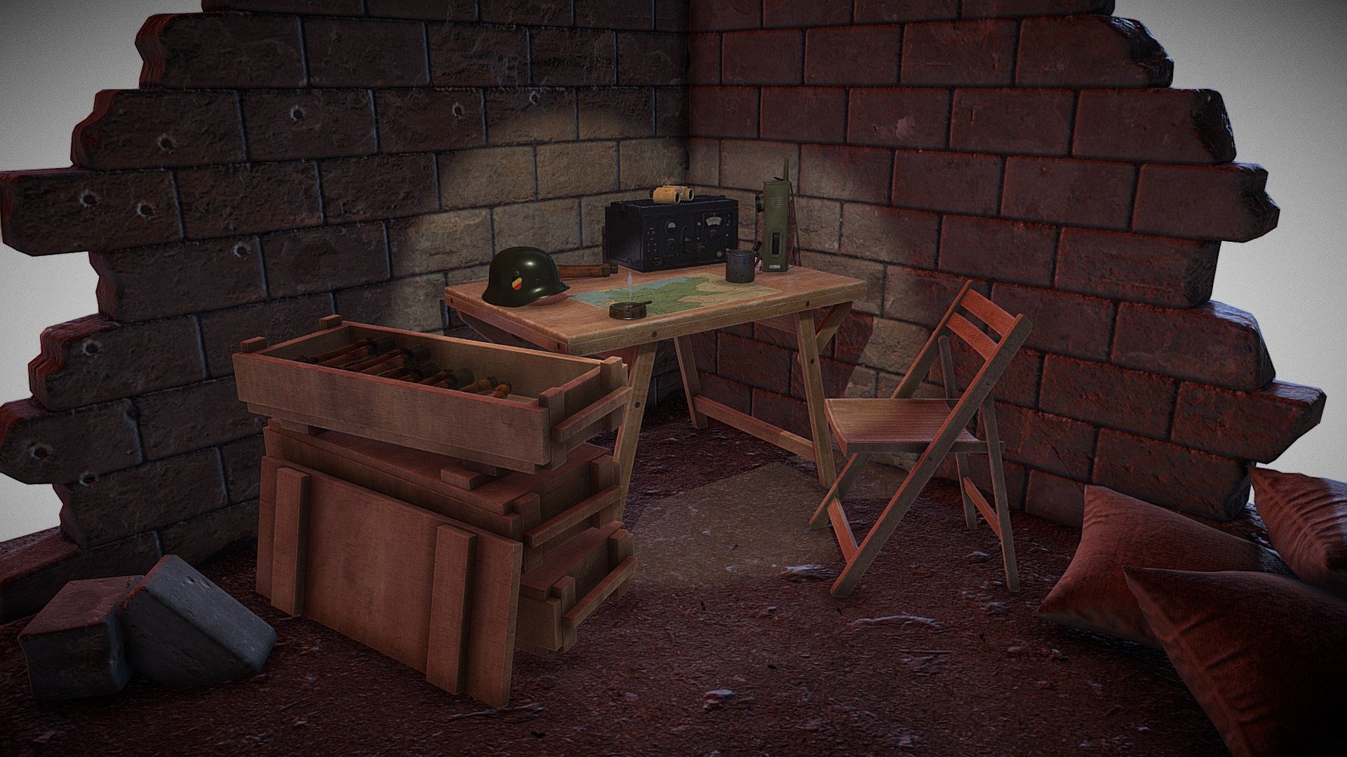 WWII German Army Desk | Fab