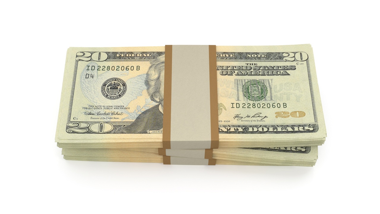 Media 1 for listing Packs of 20 Dollar Bills