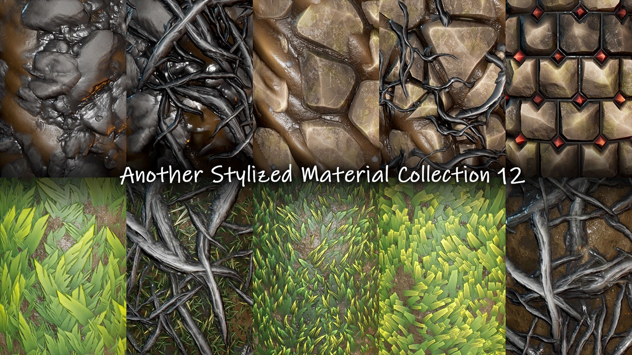 Another Stylized Material Collection 12 | Fab