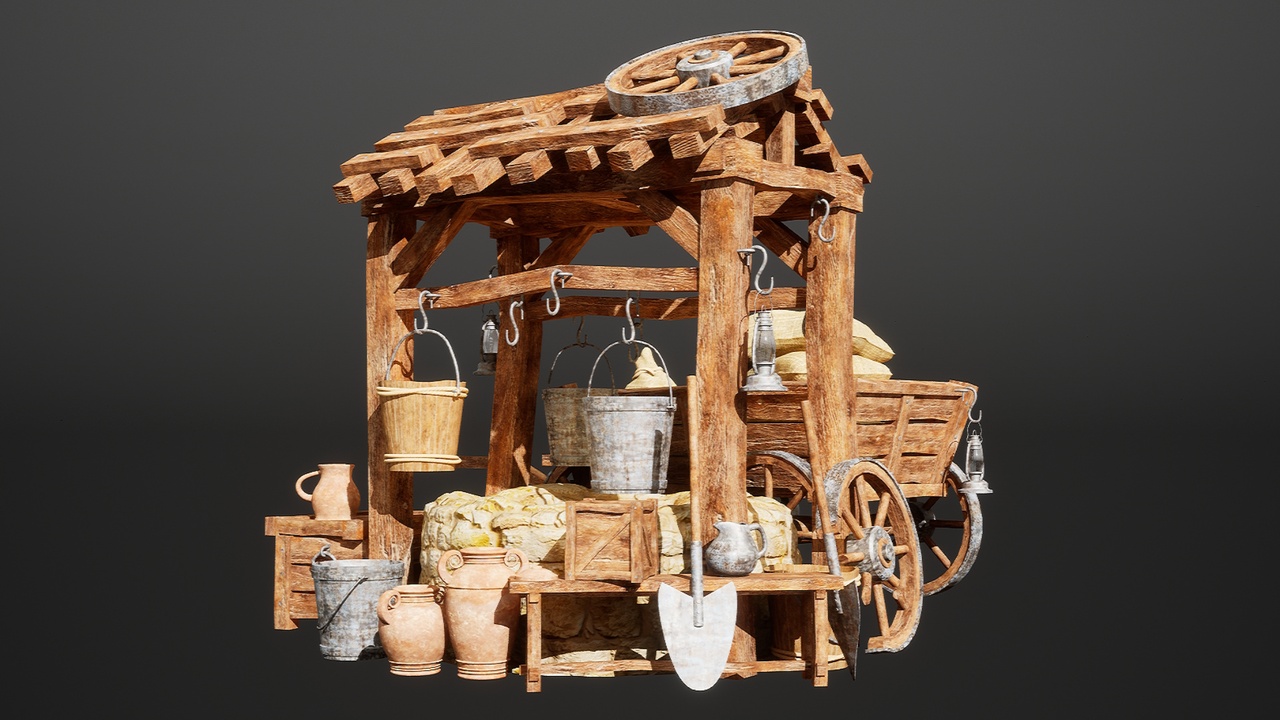 Media 1 for listing REALISTIC - Desert Props Vol.1