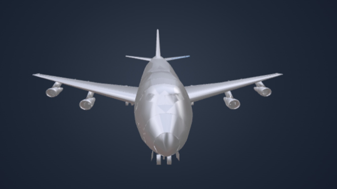 Media 1 for listing Commercial Airliner Heavy Jet - Game Ready