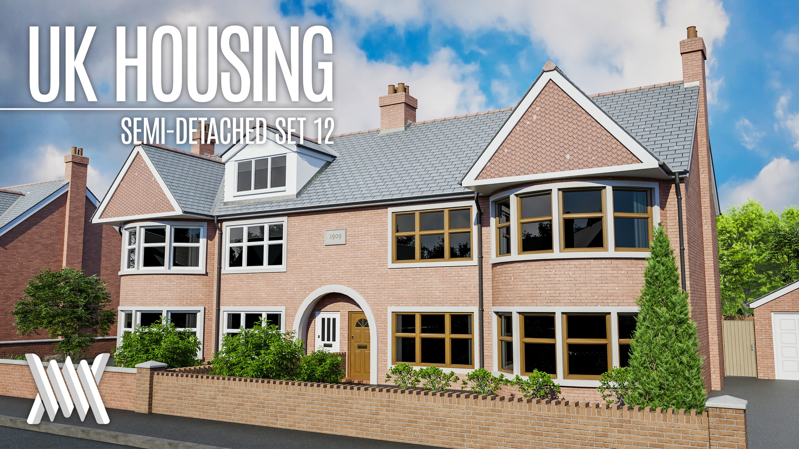 Media 1 for listing UK Housing - Semi-detached Set 12