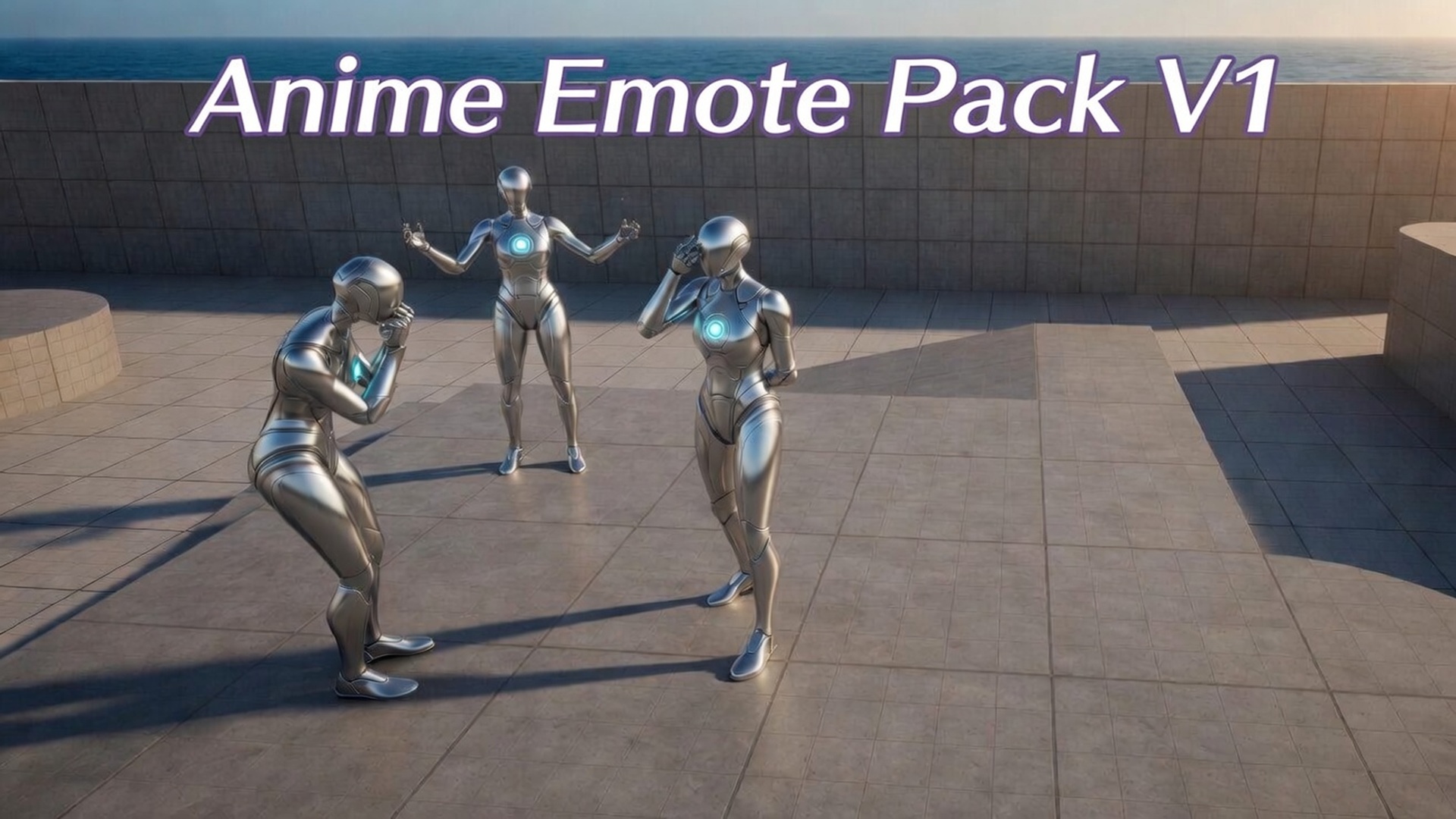 Anime Emote Pack V1 | Fab