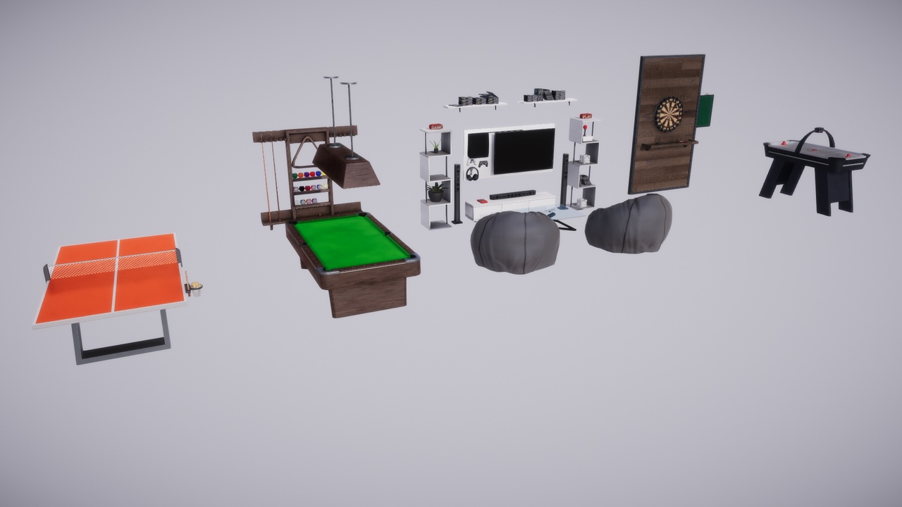 Media 1 for listing Game Room Pack