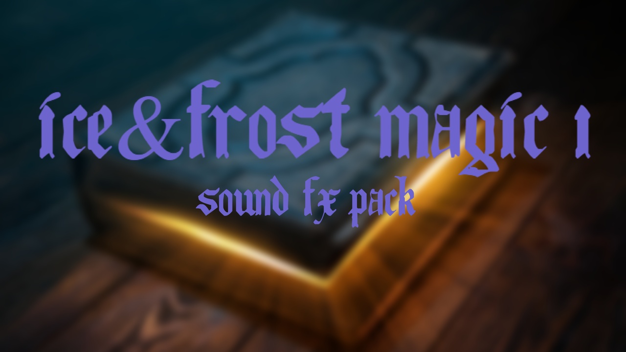 Media 1 for listing Ice & Frost Magic 1: Sound FX Pack
