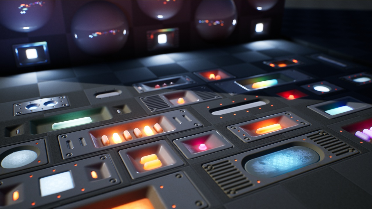 Media 1 for listing Sci-Fi Light Decals Vol. 01