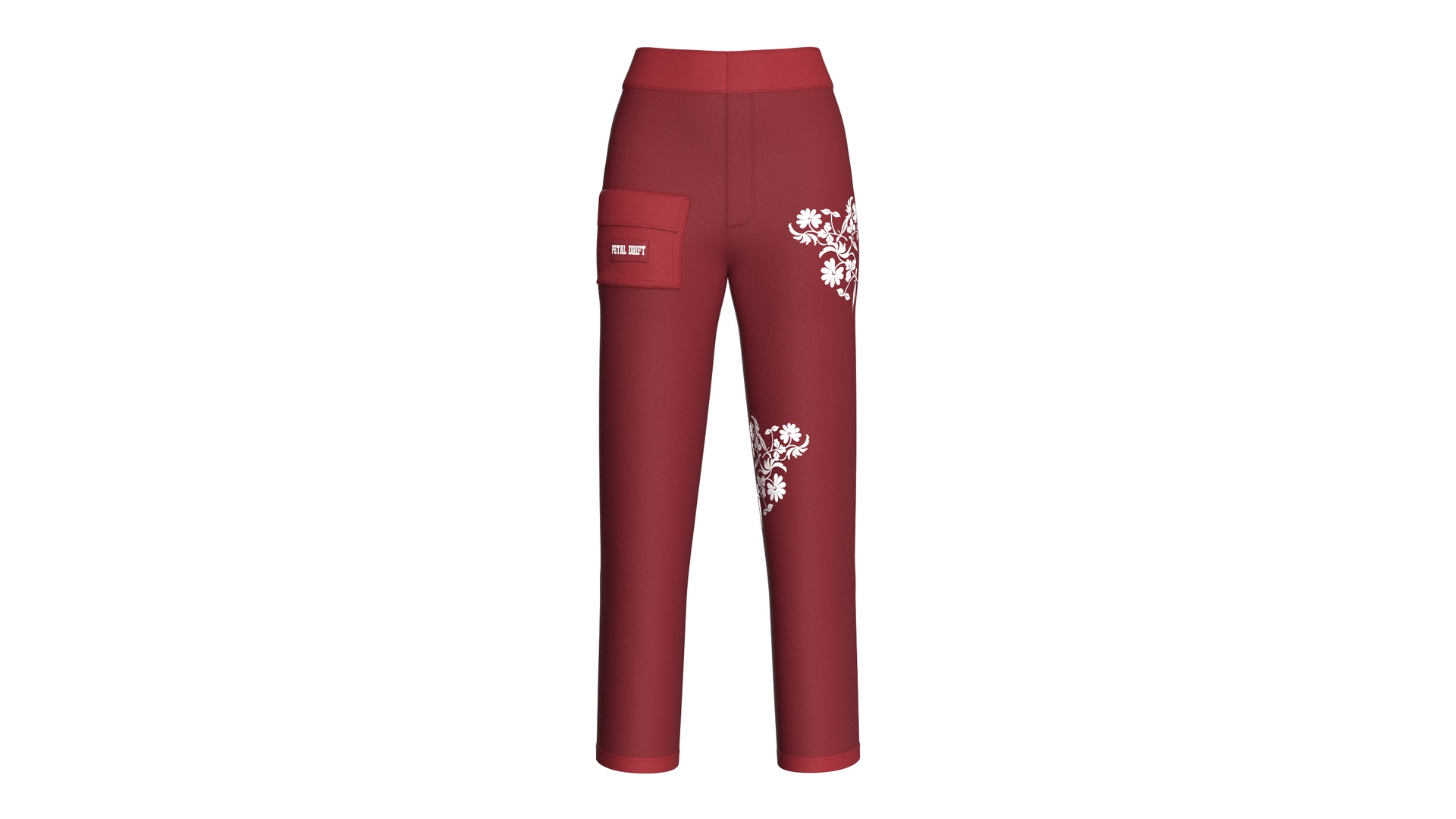 Media 1 for listing Girls Crimson Bloom Cargo Pant | High Poly