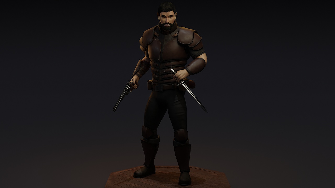 Media 1 for listing RPG Mercenary Character